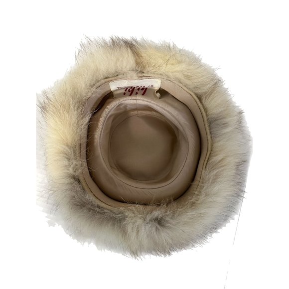 Hiki By New Wadley Womens One Size Round Pillbox Style Hat Unknown Fur Vintage main image 4